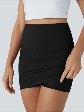 Patitoff™ Flow Pet Hair Resistant High Waisted Tummy Control 2-in-1 Skirt